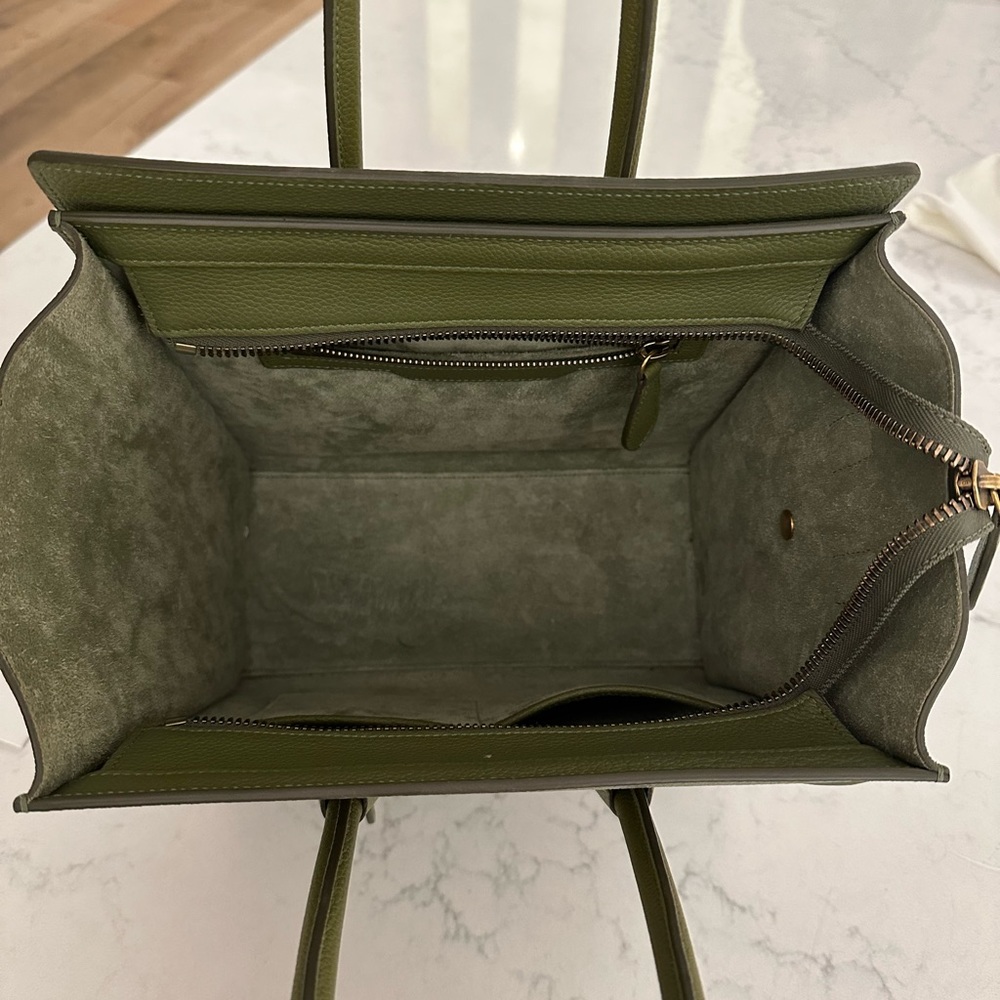 Celine micro luggage handbag. - Picture 3 of 6